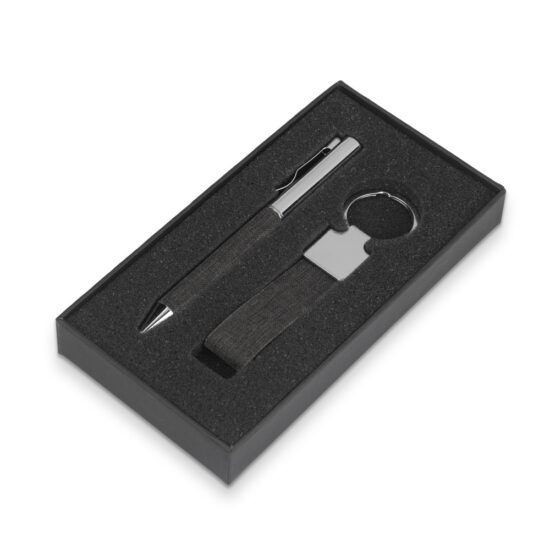 Kit Caneta e Chaveiro PET