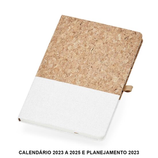 Caderneta-A5-Cortica-BRANCO-16224-1706802671 Caderneta A5 Cortiça Personalizada