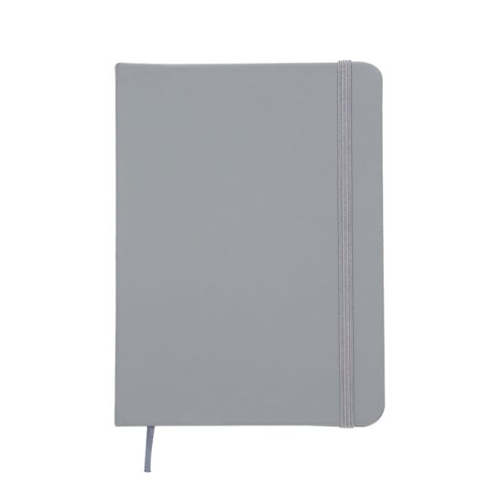 Caderneta-tipo-Moleskine-CINZA-89-1569242248 Caderneta Emborrachada Personalizada