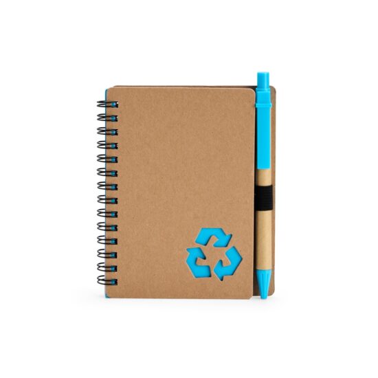 Caderno Ecológico com Caneta Personalizado