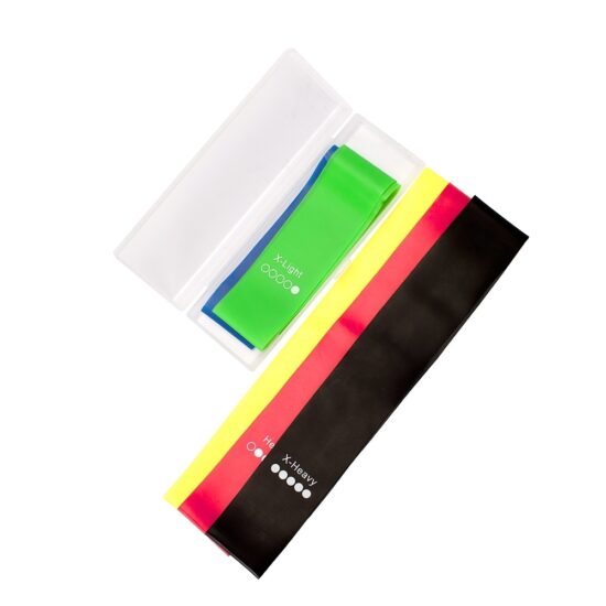 Kit Elásticos para Exercícios com 5 peças Personalizado