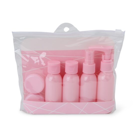 Kit-Viagem-Plastico-6-Pecas-ROSA-22862-1744385681 Kit Viagem Plástico 6 Peças Personalizado