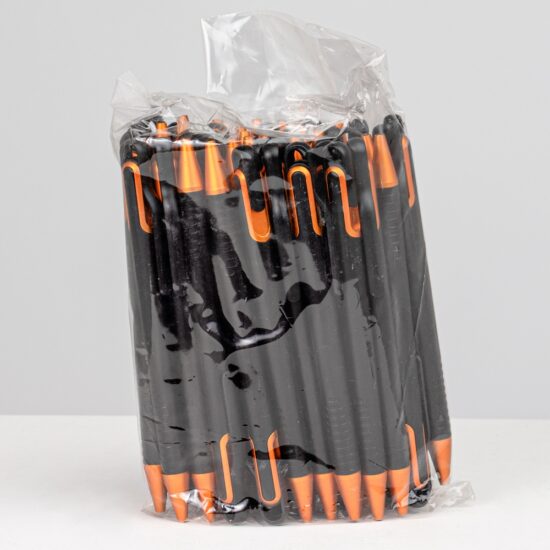 Pacote com Caneta Plástica Personalizado