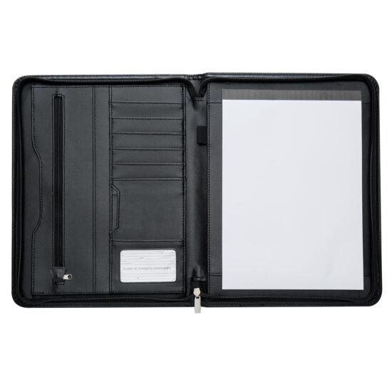 Pasta-Convencao-Com-Ziper-PRETO-3616-1479822247 Pasta Convenção Com Zíper Personalizada