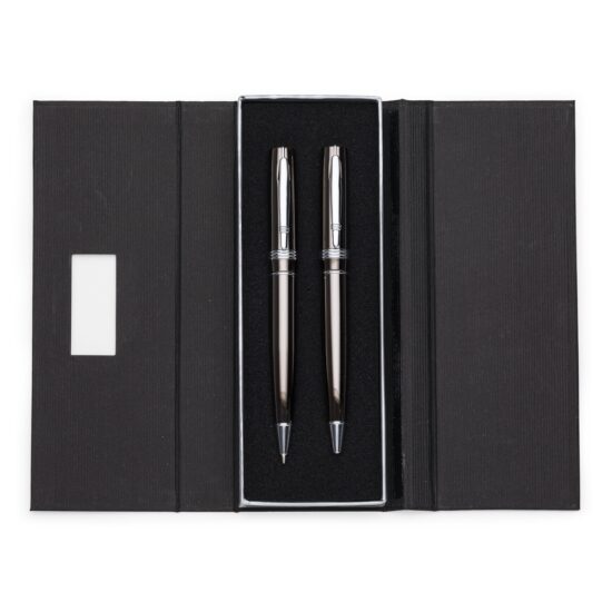 Conjunto Caneta e Lapiseira Metal Personalizado