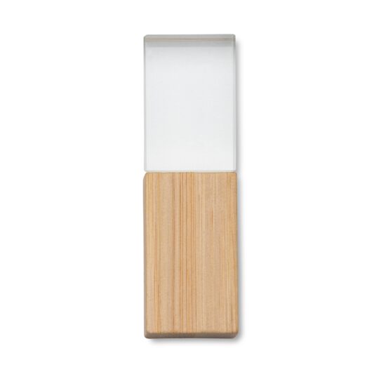 Pen Drive Cristal Bambu 4GB Personalizado