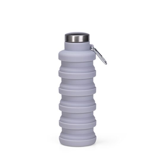 Garrafa Retrátil Silicone 500ml Personalizado
